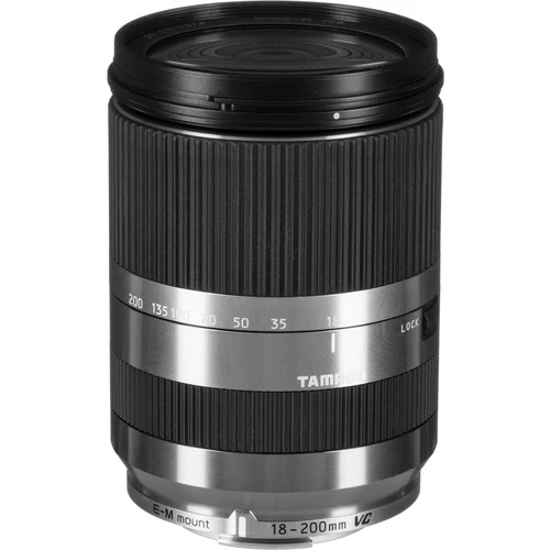 Tamron 18-200mm f3.5-6.3 Di III VC Lens for Canon EF-M (Silver)